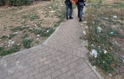Polizia interventi rimozione accampamenti abusivi