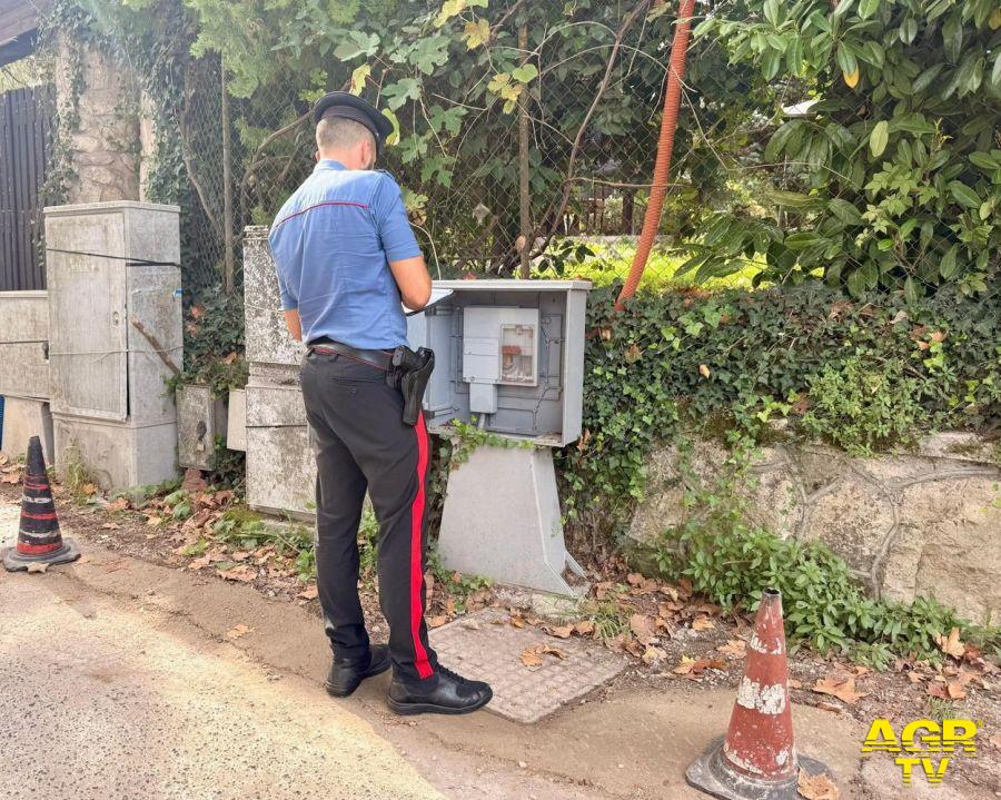 Frosinone, aveva allacciato il bar alla rete elettrica, i Carabinieri arrestano 46enne per furto di corrente