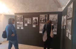 Allestimento mostra Roma e l'invenzione del cinema, dalle origini al cinema d'autore 1905-1960