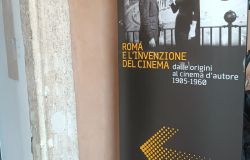 Allestimento mostra Roma e l'invenzione del cinema, dalle origini al cinema d'autore 1905-1960