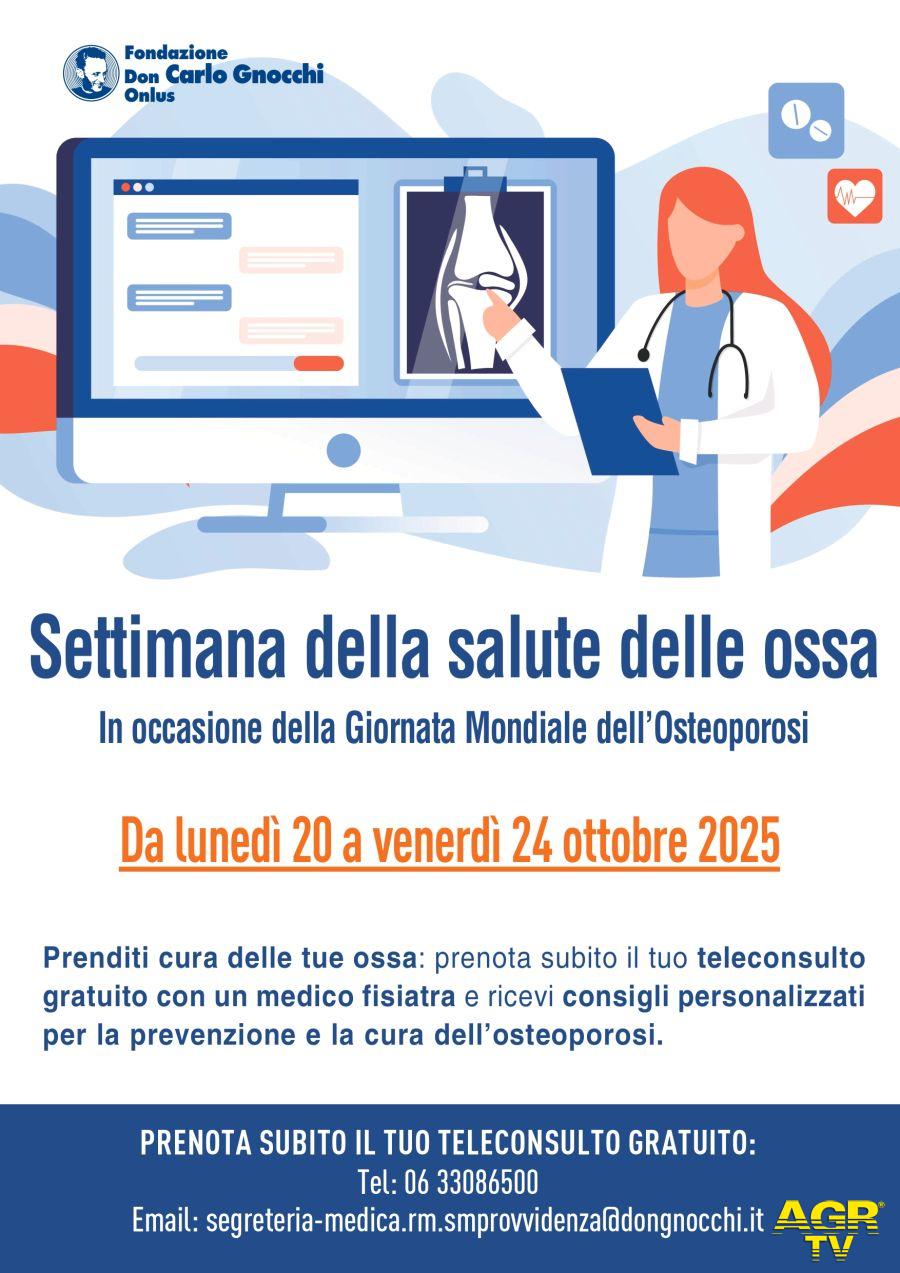 Prevenzione osteoporosi fondazione don carlo gnocchi, Prevenzione osteoporosi fondazione don carlo gnocchi,