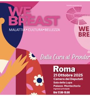 We Breast. Dalla cura al prendersi cura evento organizzato in occasione della Giornata Internazionale contro il tumore al seno
