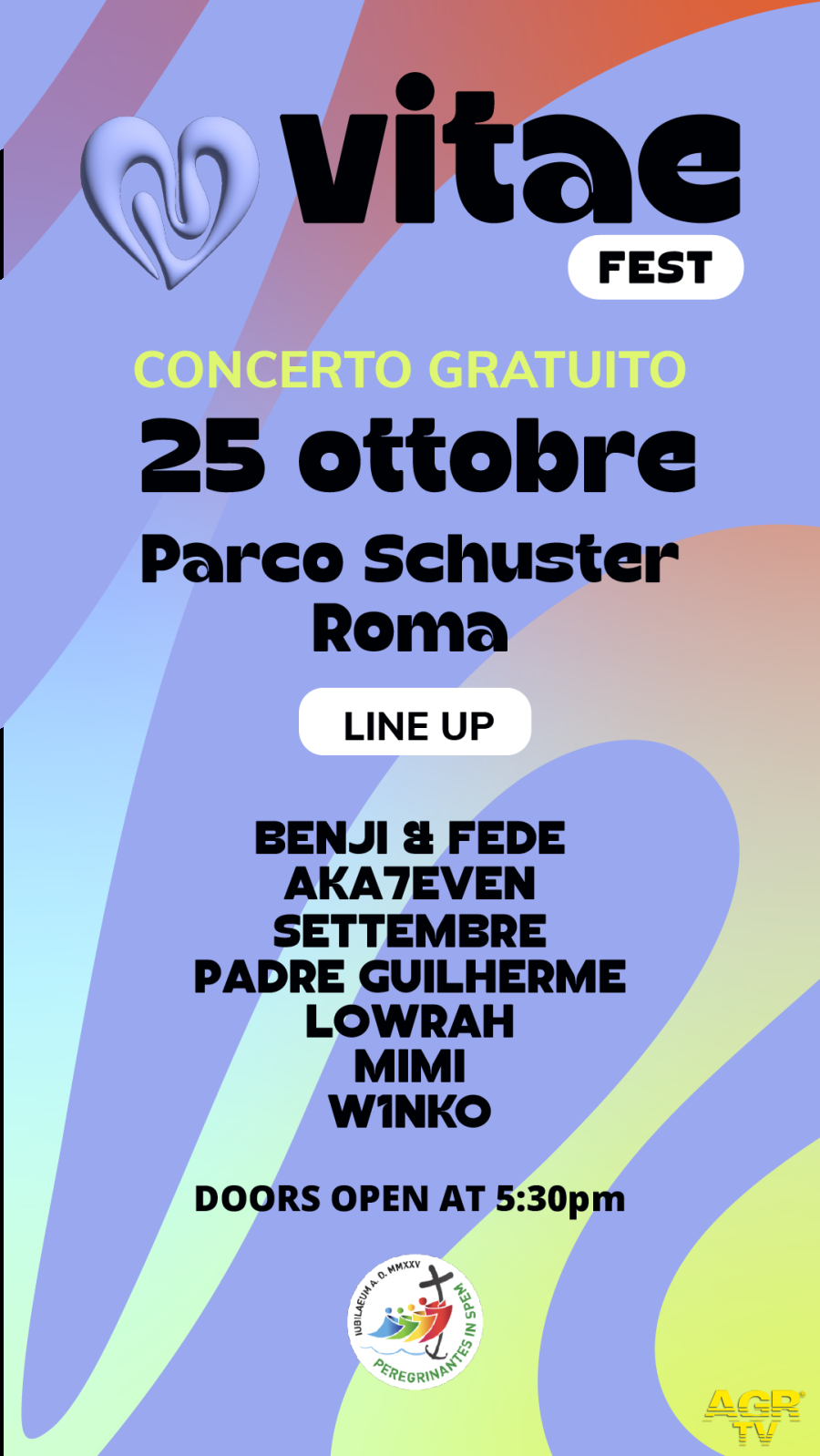Vitae Fest Roma 25 ottobre 2025 Vitae Fest Roma 25 ottobre 2025