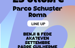 Vitae Fest Roma 2025, 25 ottobre  al parco Shuster, musica ed arte