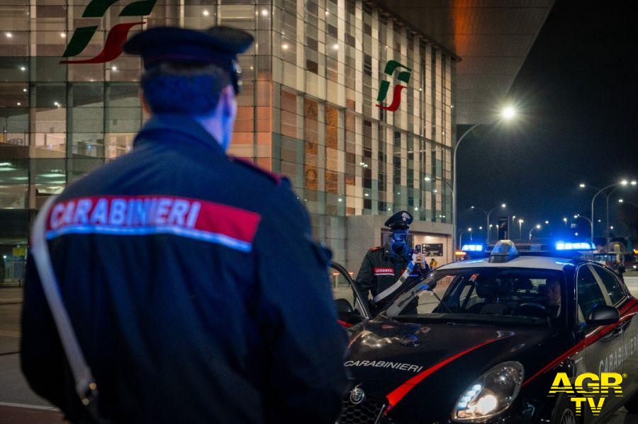 Carabinieri Parioli intervento stazione Tibus Carabinieri Parioli intervento stazione Tibus