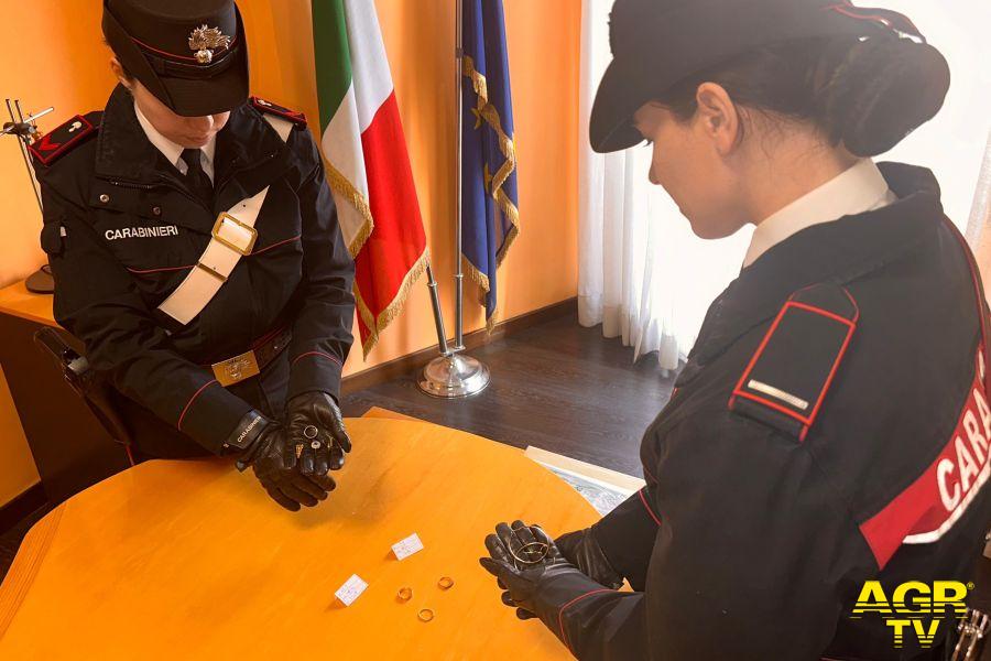 Carabinieri Trionfale part refurtiva recuperata Carabinieri Trionfale part refurtiva recuperata