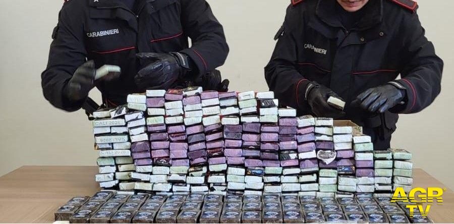 Carabinieri 25 kg. di droga sequestrata Carabinieri 25 kg. di droga sequestrata
