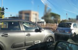 Via Ostiense - Traffico paralizzato, pendolari esasperati