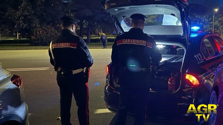 Carabinieri Casilina l'equipaggio intervenuto