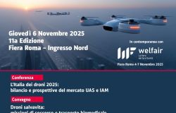 Droni, con l'utilizzo crescente e la mobilità aerea, il mercato italiano da 597 milioni sale a 1,46 miliardi di euro nel 2030