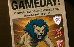 Sconfitta fuori casa per l’AISA Calcio contro il Gorilla: 4-2 il risultato finale