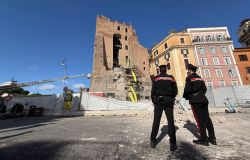 Roma, Torre dei Conti, appello della Procura: si cercano video del primissimo crollo