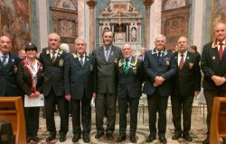 Il Presidente Nazionale di ASSOARMA, Gen. C.A. (ris.) Paolo Gerometta con i rappresentanti delle Associazioni d'Arma