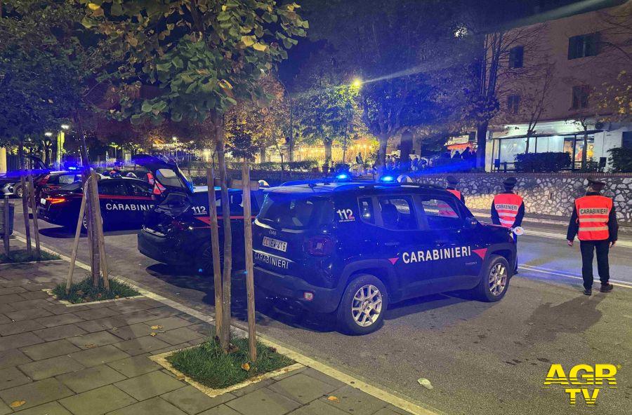 Carabinieri Colleferro controlli e posti di blocco nel fine settimana