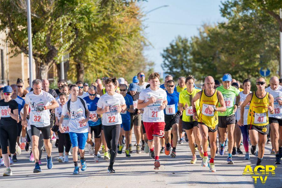 Corsa del ricordo la partenza di Fertilia Corsa del ricordo la partenza di Fertilia