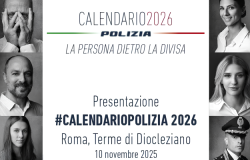 Roma, la Polizia di Stato ha presentato l'edizione 2026 del Calendario