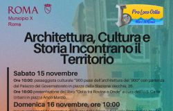 architettura, cultura e storia incontra il territorio locandina