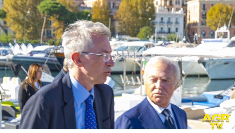 Da sx Sindaco di Napoli Gaetano Manfredi e Presidente Afina Gennaro Amato Da sx Sindaco di Napoli Gaetano Manfredi e Presidente Afina Gennaro Amato