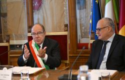 Verdone sindaco per un giorno foto Di Majo riunione Giunta