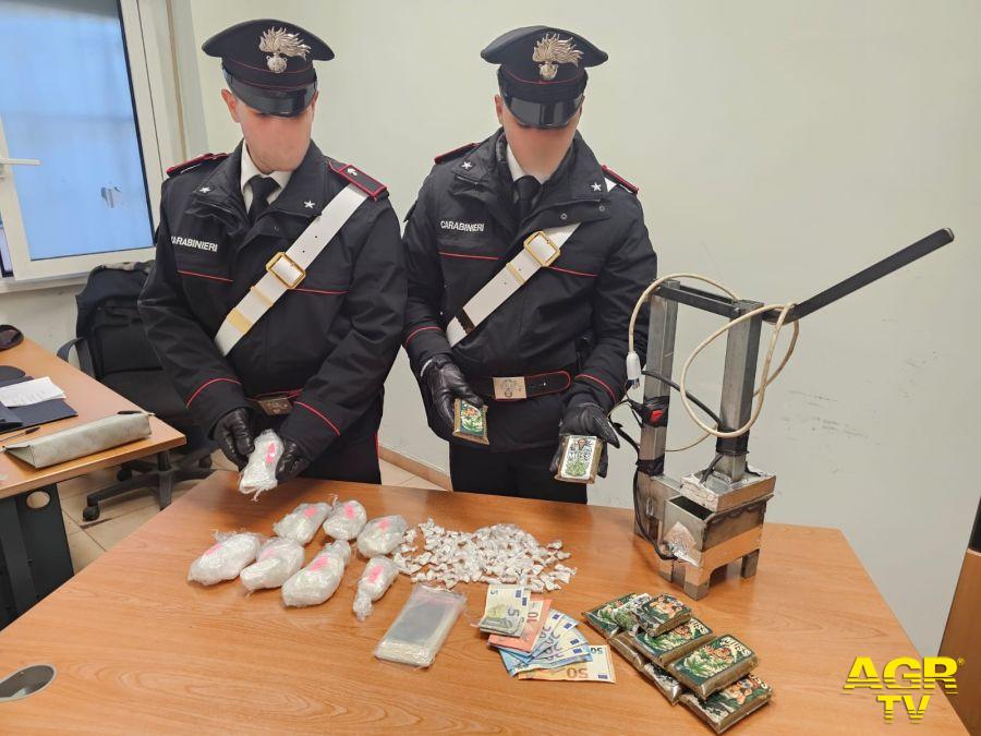 Carabinieri Monterotondo droga sequestrata