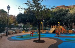 Roma Testaccio, inaugurata la nuova area giochi di piazza Santa Maria Liberatrice