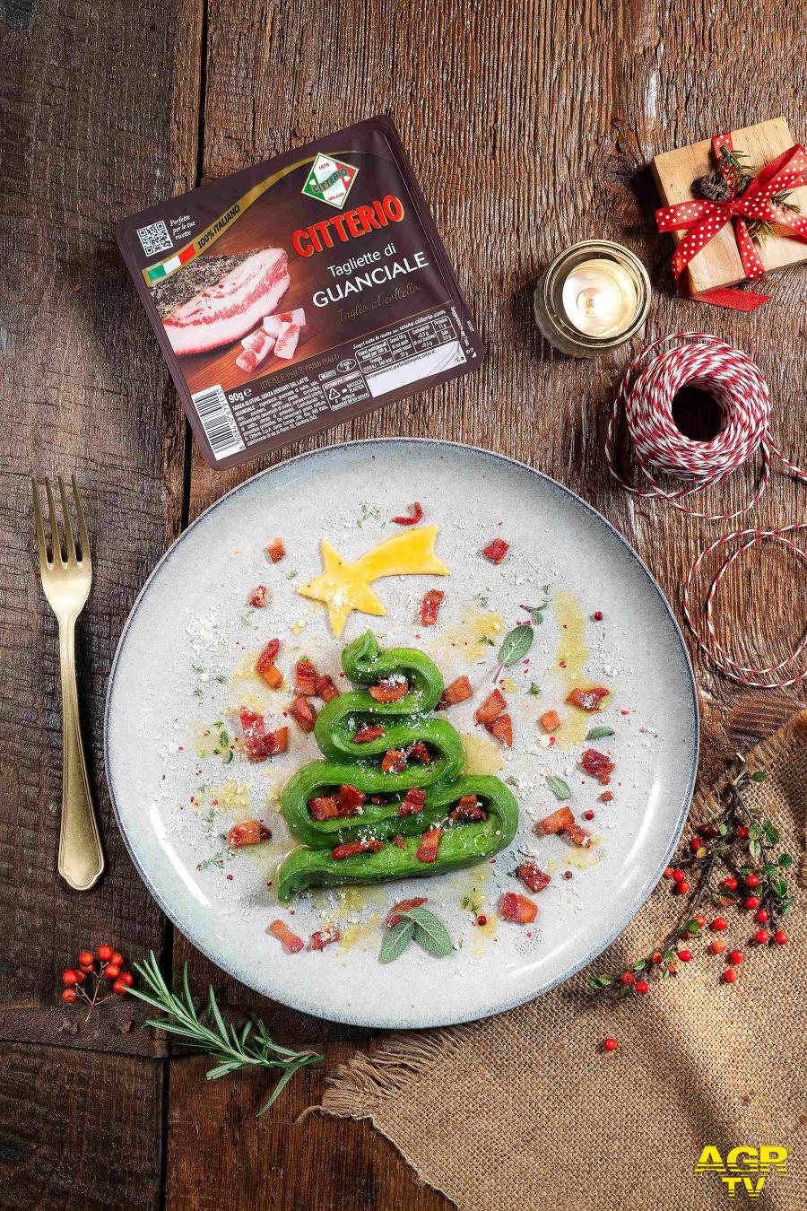 Raviolo Albero di Natale con Tagliette di Guanciale Citterio_con pack Raviolo Albero di Natale con Tagliette di Guanciale Citterio_con pack