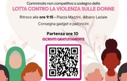 Albano Laziale, il 23 novembre Camminata in rosa contro la violenza sulle donne