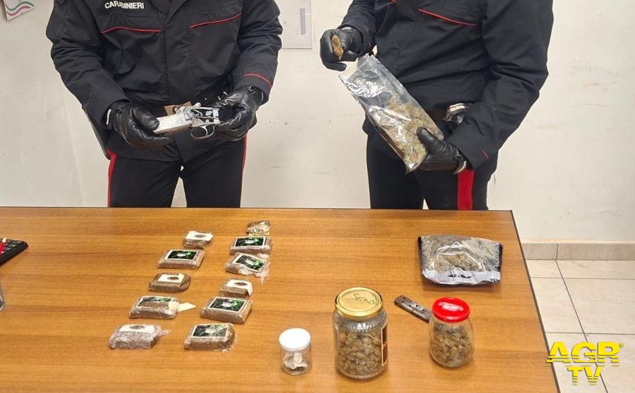 Carabinieri materiale rinvenuto e sequestrato dai Carabinieri Tivoli