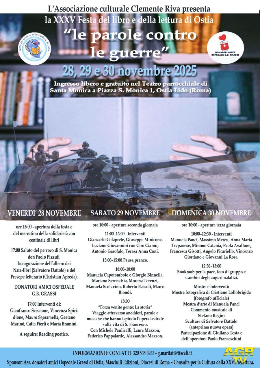 35 FESTA DEL LIBRO DI OSTIA - LOC. UFFICIALE