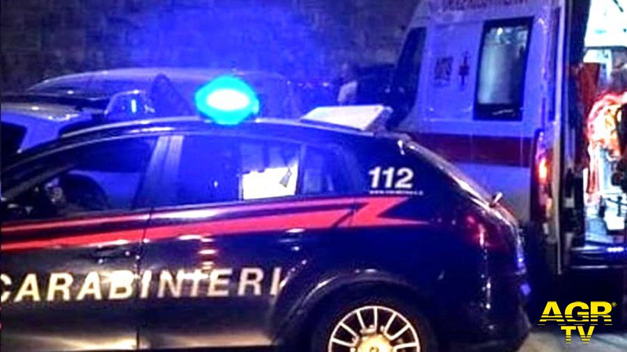 Carabinieri San Pietrto l'equipaggio intervenuto assieme all'ambulanza Carabinieri San Pietrto l'equipaggio intervenuto assieme all'ambulanza