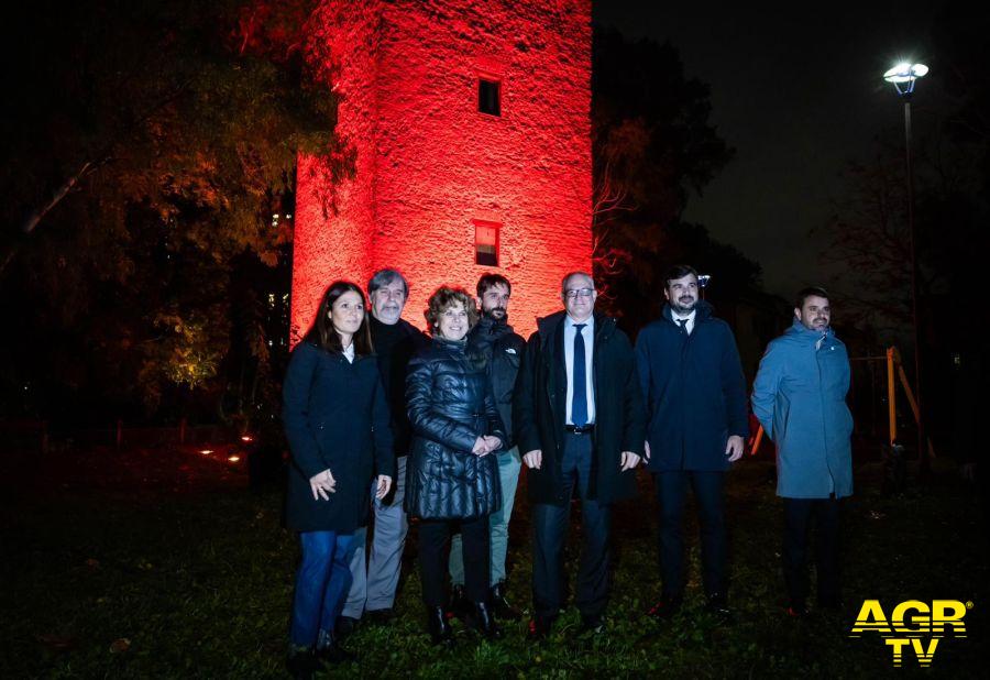 Municipio VIII, inaugurata la nuova illuminazione del parco Tor Marancia