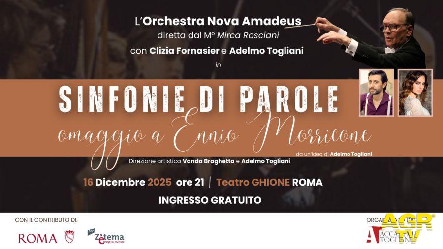 Sinfonie di Parole Omaggio a Morricone locandina