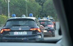 Carabinieri Casilina i carabinieri nel corso dei controlli,