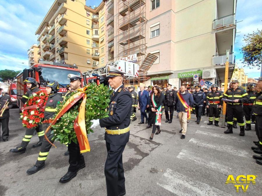 La cerimonia di Via Ventotene