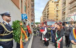 La cerimonia di Via Ventotene