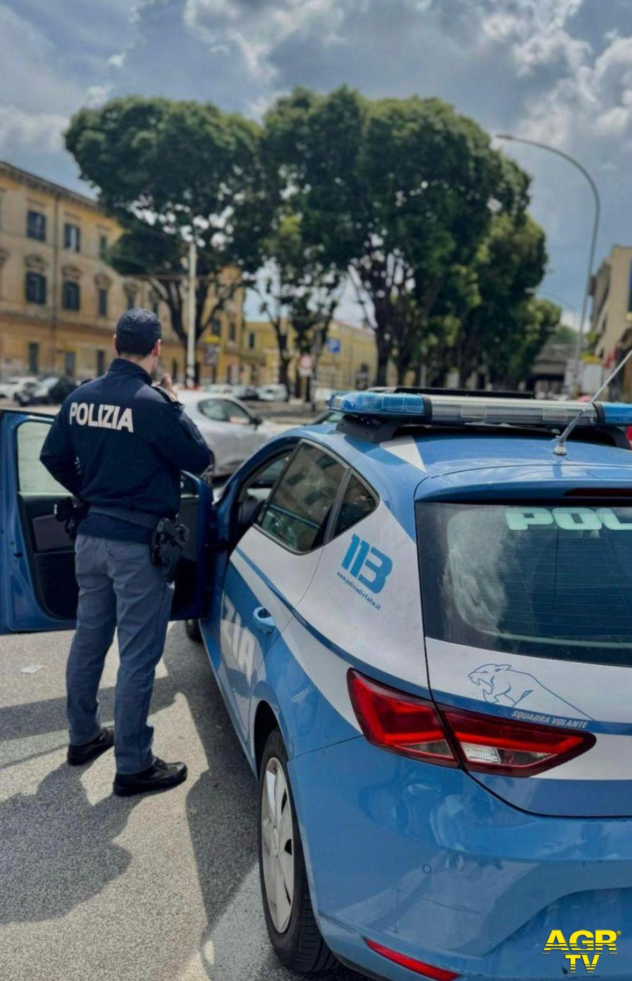 Polizia gli agenti del III distretto Fidene intervenuti Polizia gli agenti del III distretto Fidene intervenuti