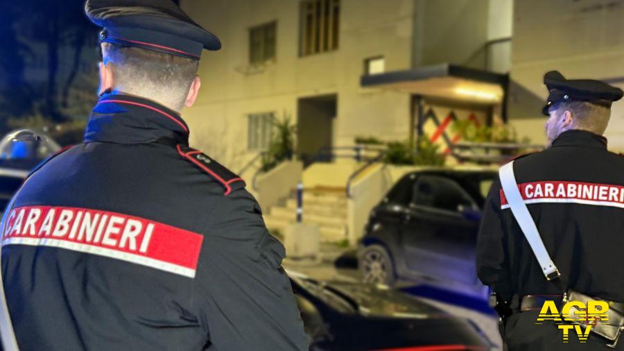 Carabinieri Frascati intervenuti