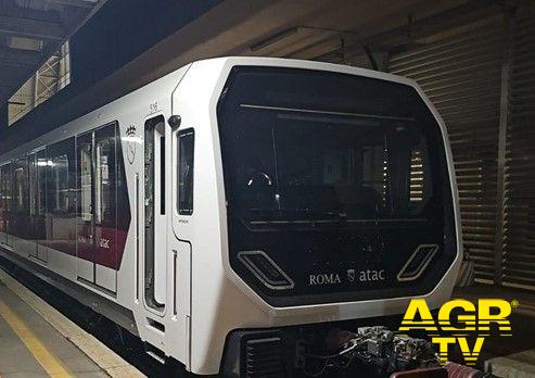 Roma, consegnato il terzo treno Hitachi per la linea B