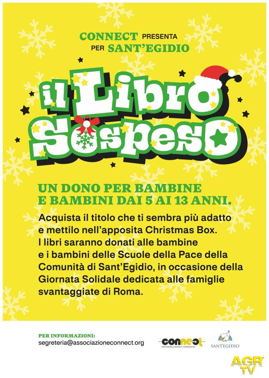 il libro sospeso locandina iniziativa