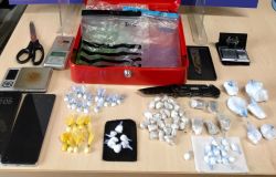 Polizia droga sequestrata Tivoli