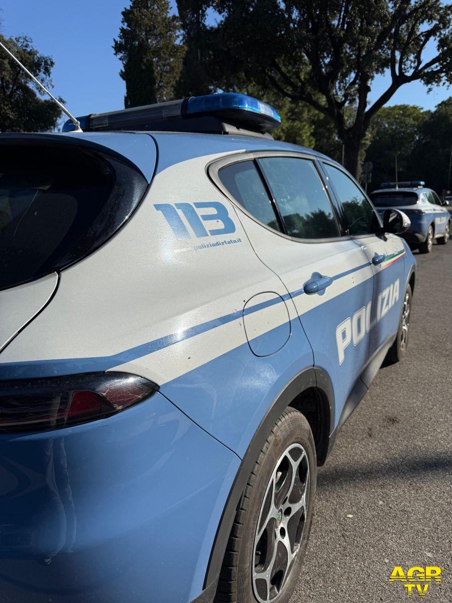 Polizia controlli nel centro città Esquilino-Termini