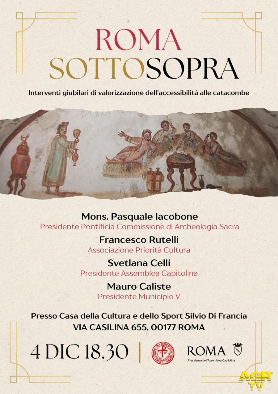 Roma Sotto Sopra 4 dicembre 2025 locandina Roma Sotto Sopra 4 dicembre 2025 locandina