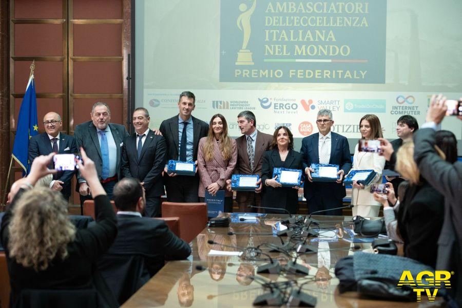 Federitaly premiazione eccellenze foto da comunicato