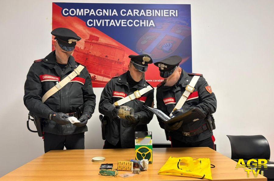Carabinierrti Civitavecchia stazione Tolfa arresto per droga Carabinierrti Civitavecchia stazione Tolfa arresto per droga