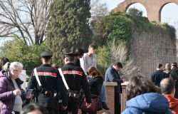 Carabinieri controlli centro storico ed area Termini