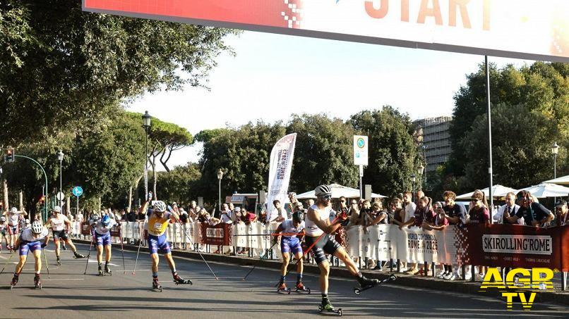 Skiroll alle Terme di Caracalla foto comunicato stampa Skiroll alle Terme di Caracalla foto comunicato stampa