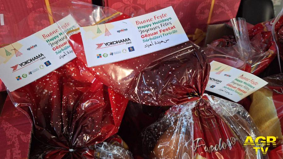 Raccolta alimentare Yokohama a Tivoli e Guidonia  -  Foto da Comunicato