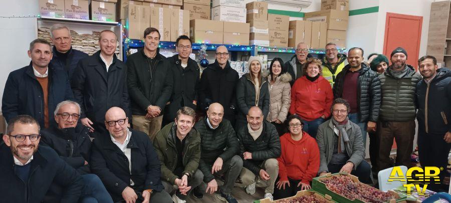 Raccolta alimentare Yokohama a Tivoli e Guidonia  -  Foto da Comunicato