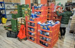 Raccolta alimentare Yokohama a Tivoli e Guidonia  -  Foto da Comunicato