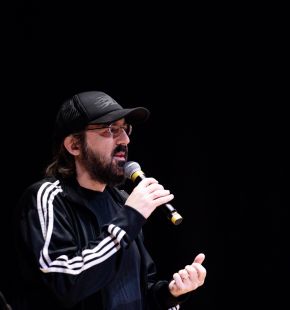 (AGR) Er Piotta canta con gli studenti al teatro Palladium per i Progetti Scuola ABC